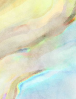 El yapımı sürreal soyut desenli suluboya. Modern sanatsal resim. 2D çizim. Arkaplan boyası karışımı. Yaratıcı duvar sanatı. Çağdaş sanat