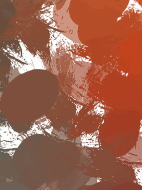 Renkli fırça darbelerinin 2B çizimi. Dekoratif doku resmi. Canlı boya desenli arka plan. Kaotik fırça darbeleri resim.