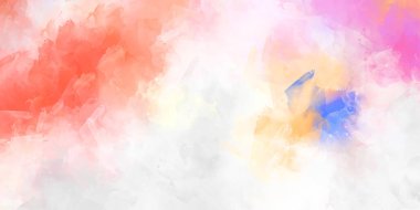 Taranmış Boyalı Soyut Arkaplan. Fırça darbesi ile boyanmış. Sanatsal canlılık ve renkli duvar kağıdı.