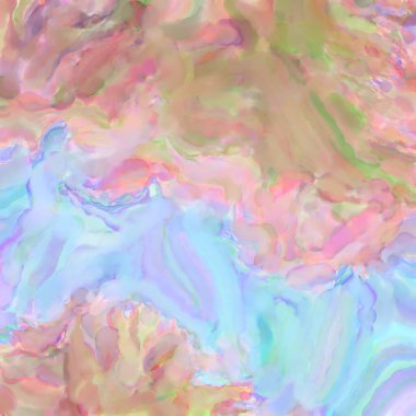El yapımı sürreal soyut desenli suluboya. Modern sanatsal resim. 2D çizim. Arkaplan boyası karışımı. Yaratıcı duvar sanatı. Çağdaş sanat.