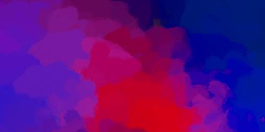 Taranmış Boyalı Soyut Arkaplan. Vahşi kaotik fırça darbeleri. Boya darbeleri. 2D İllüstrasyon. Fırça darbeli resim.