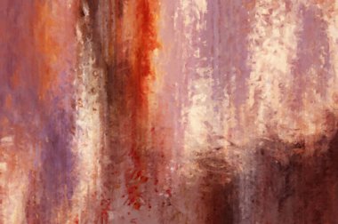 Modern sanat. Renkli çağdaş sanat eserleri. Renkli boya darbeleri. Soyut arkaplanda fırça darbeleri. Fırça boyası. Eşsiz duvar sanatı.