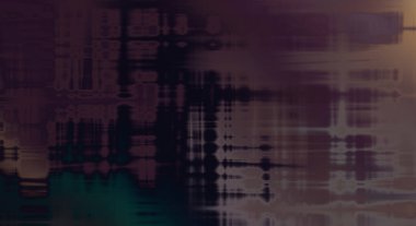 Soyut arkaplan. Yaşlanmış grunge dokusunda geometrik elementler. Farklı renk desenli grafiksel illüstrasyon.