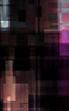 Fütürist soyut geometrik duvar kağıdı. Geometrik renkli şekiller. Dikdörtgen şekilli arka plan. Bir teknolojinin dijital illüstrasyonuName.