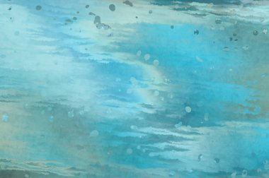 Yaratıcı soyut resim. Artistik fırça darbeleriyle donatılmış. Renkli ve canlı bir illüstrasyon. boyalı sanat.