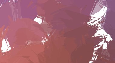 Renkli fırça darbelerinin 2B çizimi. Dekoratif doku resmi. Canlı boya desenli arka plan. Kaotik fırça darbeleri resim.