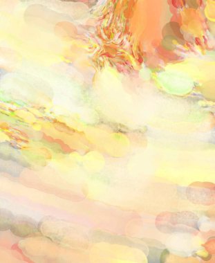 Taranmış Boyalı Soyut Arkaplan. Fırça darbesi ile boyanmış. Boya darbeleri. 2B Görüntü.