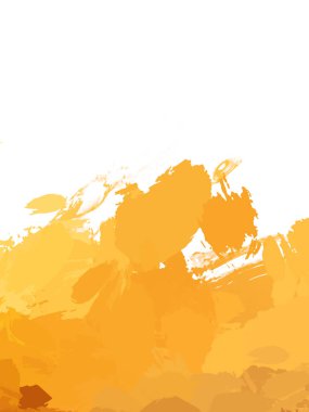 Taranmış Boyalı Soyut Arkaplan. Vahşi kaotik fırça darbeleri. Boya darbeleri. 2D İllüstrasyon. Fırça darbeli resim. 