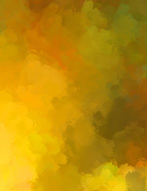 Renkli fırça darbelerinin 2D çizimi. Dekoratif desenli resim. canlı boya desenli arkaplan.