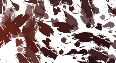 Renkli fırça darbelerinin 2B çizimi. Dekoratif doku resmi. Canlı boya desenli arka plan. Kaotik fırça darbeleri resim.