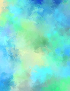 Duvar sanatı Eşsiz ve yaratıcı illüstrasyon. Fırça darbesi ile boyanmış. Renkli fırça darbelerinin soyut arkaplanı. Fırçalanmış canlı duvar kâğıdı. Boyalı sanatsal yaratım.