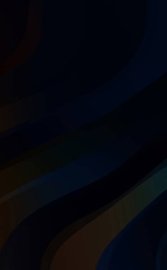 Soyut arkaplan. Renkli dalgalı tasarım duvar kağıdı. yaratıcı grafik 2D çizim. Dinamik şekilli modaya uygun sıvı örtüsü.