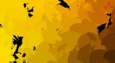 Canlı fırça darbeleriyle boyanmış. Renkli desenli resim. Fırçalanmış duvar kağıdını boya.