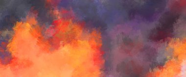 Sanatsal canlılık ve renkli duvar kağıdı. Taranmış Soyut Arkaplan. Fırça darbeli resim. 