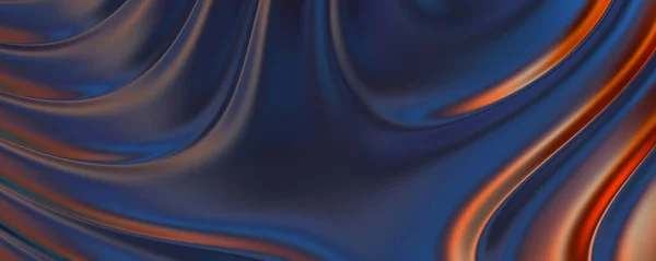 Abstraktní Pozadí Barevné Vlnité Reflexní Design Tapety Grafická Ilustrace Tapetu — Stock fotografie