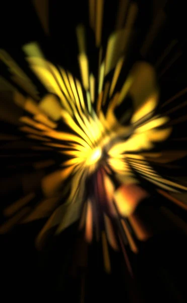 粒子状の道だ 輝く粒子と線で光爆発星 美しい移動抽象的な光線背景 — ストック写真