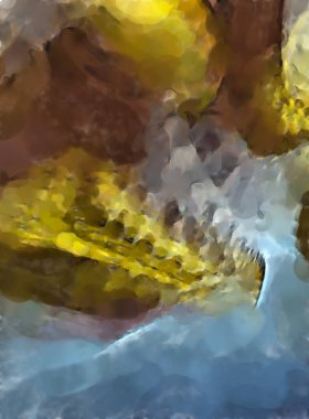 Modern sanat. Renkli çağdaş sanat eserleri. Renkli boya darbeleri. Soyut arkaplanda fırça darbeleri. fırça boyası.