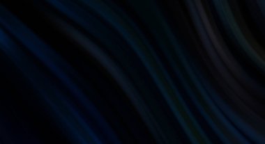 Siyah arka planda renkli düz çizgiler. Sıvı ve sıvı renkli dalgalar karanlıkta akıyor. Duvar kağıdı, afiş, arkaplan, kart, kitap, kapak, poster, afiş, broşür