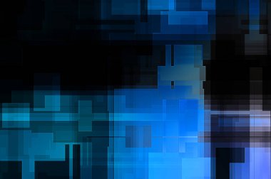 Fütürist soyut geometrik duvar kağıdı. Geometrik renkli şekiller. Dikdörtgen şekilli arka plan. Bir teknolojinin dijital illüstrasyonuName.