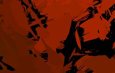 Sanatsal soyut arkaplan. Doku boyalı duvar kağıdı. Boya darbeleriyle yaratıcı bir illüstrasyon. Fırça desenli resim.