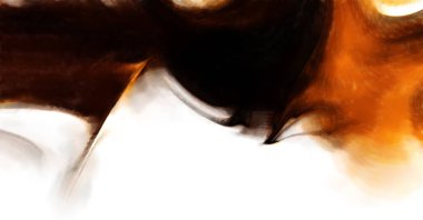 Modern sanat. Renkli çağdaş sanat eserleri. Renkli boya darbeleri. Soyut arkaplanda fırça darbeleri. fırça boyası.