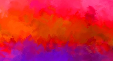 Taranmış Boyalı Soyut Arkaplan. Fırça darbesi ile boyanmış. Sanatsal canlılık ve renkli duvar kağıdı.