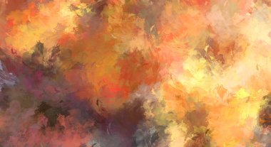 Sanatsal canlılık ve renkli duvar kağıdı. Taranmış Soyut Arkaplan. Fırça darbeli resim. 