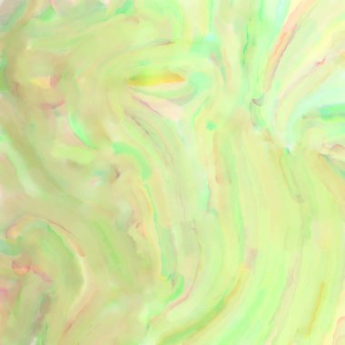 Çağdaş sanat. El işçiliğinin renkli dokusu. Modern resim. Yüzeyde suluboya vuruşlar. Sanatsal arkaplan resmi. Tablo üzerinde soyut resim. Fırça darbeleri.