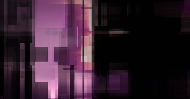 Fütürist soyut geometrik duvar kağıdı. Geometrik renkli şekiller. Dikdörtgen şekilli arka plan. Bir teknolojinin dijital illüstrasyonuName.