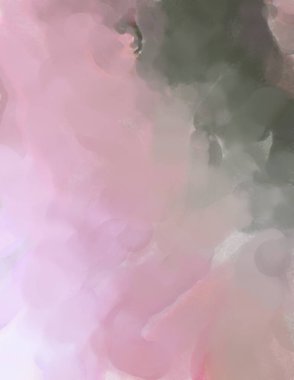 Taranmış Boyalı Soyut Arkaplan. Fırça darbesi ile boyanmış. Boya darbeleri. 2B Görüntü.