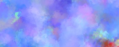 Renkli fırça darbelerinin soyut arkaplanı. fırçalanmış canlı duvar kağıdı. resmedilmiş sanat eseri. Eşsiz ve yaratıcı illüstrasyon.