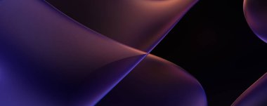 Soyut arkaplan. Değişken renk değişim dalgaları, dinamik hareketlerle. Işık dalgalarının neon renkli soyut tasarımı. Duvar kağıdı, afiş, arkaplan, kart, kitap illüstrasyonu, web sitesi.