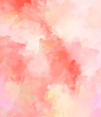 Yaratıcı soyut resim. Artistik fırça darbeleriyle donatılmış. Renkli ve canlı bir illüstrasyon. boyalı sanat.