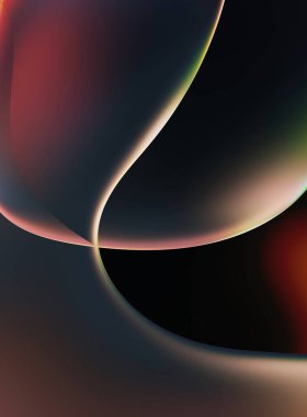 Soyut arkaplan. Değişken renk değişim dalgaları, dinamik hareketlerle. Işık dalgalarının neon renkli soyut tasarımı. Duvar kağıdı, afiş, arkaplan, kart, kitap illüstrasyonu, web sitesi.