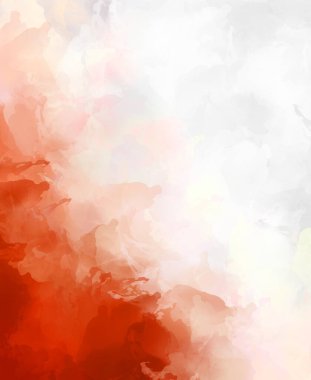 Yaratıcı soyut resim. Artistik fırça darbeleriyle donatılmış. Renkli ve canlı bir illüstrasyon. boyalı sanat.