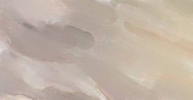 Modern fırça darbeleri. Pastel renklerde suluboya resim. Poster, duvar sanatı, afiş, kart, kitap kapağı veya ambalaj için sakinleştirici kompozisyonun yumuşak renkli çizimi. 