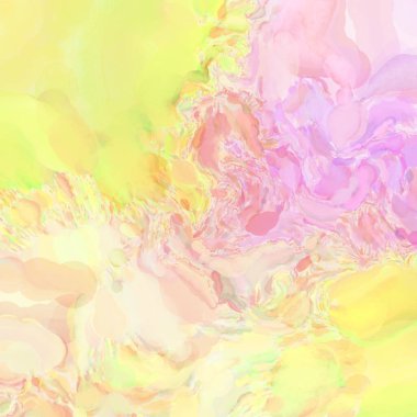 El yapımı sürreal soyut desenli suluboya. Modern sanatsal resim. 2D çizim. Arkaplan boyası karışımı. Yaratıcı duvar sanatı. Çağdaş sanat.