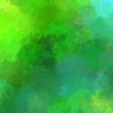 Canlı fırça darbeleriyle boyanmış. Renkli desenli resim. Fırçalanmış duvar kağıdını boya.