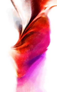 Modern sanat. Renkli çağdaş sanat eserleri. Renkli boya darbeleri. Soyut arkaplanda fırça darbeleri. fırça boyası.