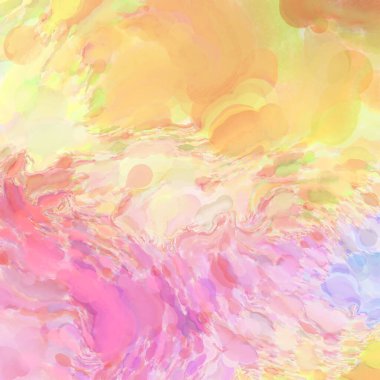 Çağdaş sanat. El işçiliğinin renkli dokusu. Modern resim. Yüzeyde suluboya vuruşlar. Sanatsal arkaplan resmi. Tablo üzerinde soyut resim. Fırça darbeleri. 