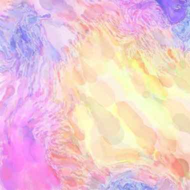 El yapımı sürreal soyut desenli suluboya. Modern sanatsal resim. 2D çizim. Arkaplan boyası karışımı. Yaratıcı duvar sanatı. Çağdaş sanat.