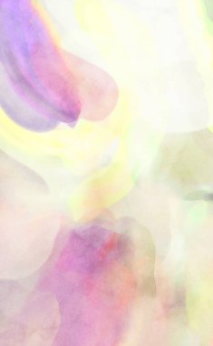 El yapımı sürreal soyut desenli suluboya. Modern sanatsal resim. 2D çizim. Arkaplan boyası karışımı. Yaratıcı duvar sanatı. Çağdaş sanat