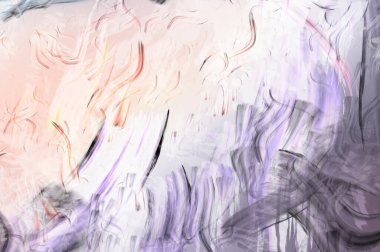 Modern sanat. Taranmış Boyalı Soyut Arkaplan. Fırça darbesi ile boyanmış. Boya darbeleri. 2B Görüntü