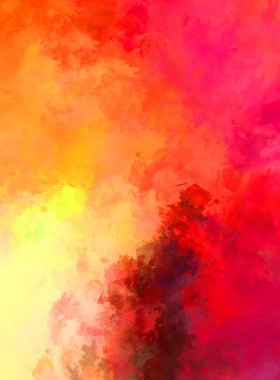 Renkli fırça darbelerinin soyut arkaplanı. fırçalanmış canlı duvar kağıdı. resmedilmiş sanat eseri. Eşsiz ve yaratıcı illüstrasyon.