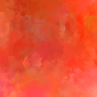 Canlı fırça darbeleriyle boyanmış. Renkli desenli resim. Fırçalanmış duvar kağıdını boya.