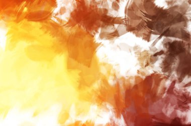 Sanatsal soyut arkaplan. Doku boyalı duvar kağıdı. Boya darbeleriyle yaratıcı bir illüstrasyon. Fırça desenli resim.