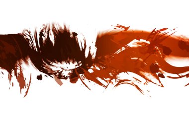 resmedilmiş sanat eseri. fırçalanmış canlı duvar kağıdı. Eşsiz ve yaratıcı illüstrasyon. Renkli fırça darbelerinin soyut arkaplanı. 