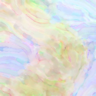 El yapımı sürreal soyut desenli suluboya. Modern sanatsal resim. 2D çizim. Arkaplan boyası karışımı. Yaratıcı duvar sanatı. Çağdaş sanat.