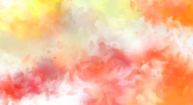 Yaratıcı soyut resim. Artistik fırça darbeleriyle donatılmış. Renkli ve canlı bir illüstrasyon. boyalı sanat.