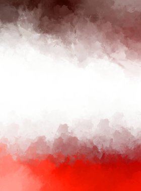 Yaratıcı soyut resim. Artistik fırça darbeleriyle donatılmış. Renkli ve canlı bir illüstrasyon. boyalı sanat.